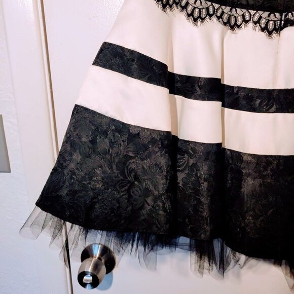 Jessica McClintock Formal Mini Tulle Lined 90s Vintage Y2K Dress - Picture 10 of 12